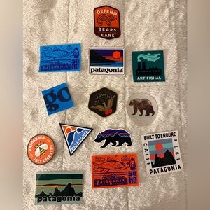 13 Patagonia Stickers